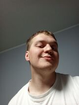 Миниатюра Мужчина Молодой Волк Октябрьский Фотография 